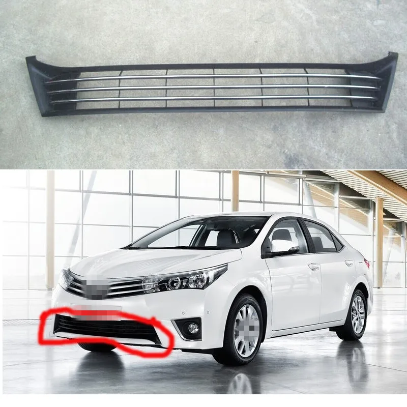 1Pcs Front Lower Mesh Hood Grill Grille Insert for Toyota Corolla 2014