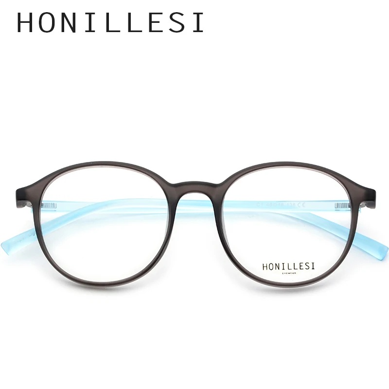 

TR90 Optical Glasses Frame for Women Prescription Eyeglasses Men Myopia Vintage Round Transparent Spectacles Ultralight Eyewear