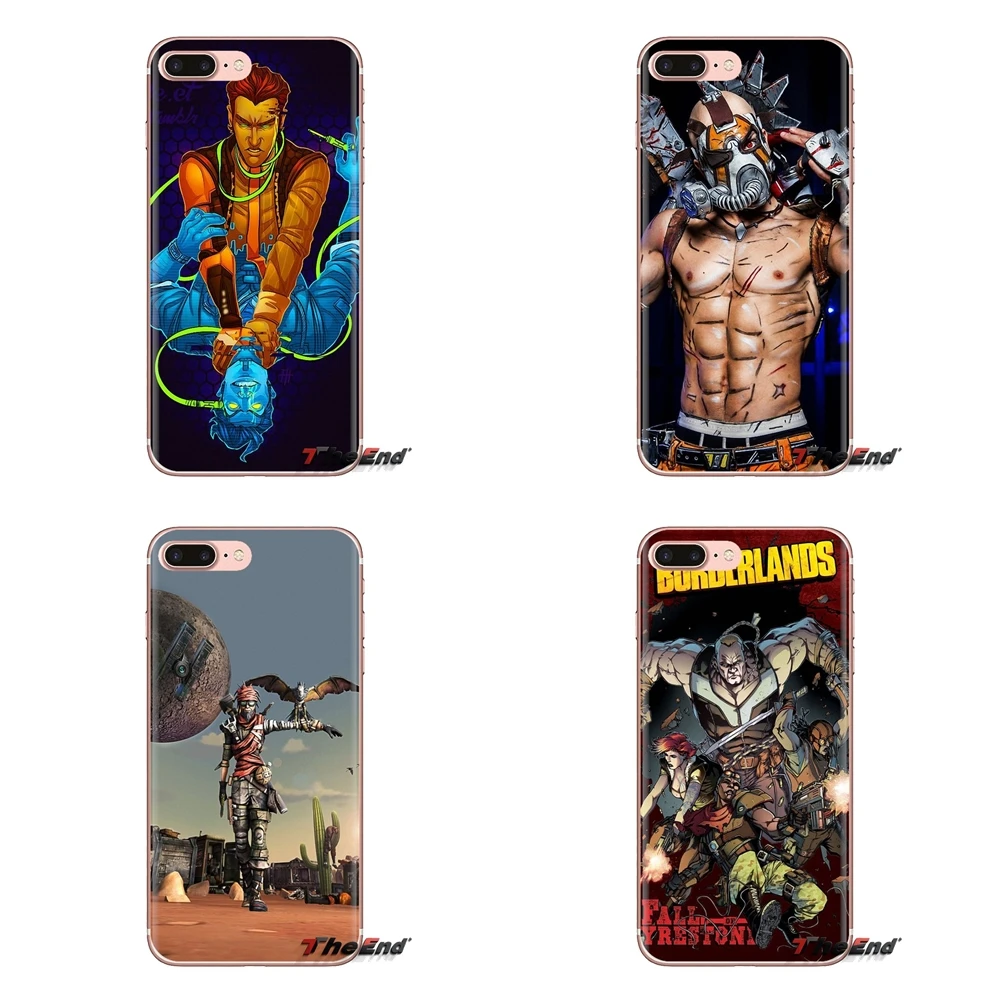 

For Samsung Galaxy S3 S4 S5 Mini S6 S7 Edge S8 S9 S10 Plus Note 3 4 5 8 9 Borderlands The Pre Seque Mask Transparent TPU Housing
