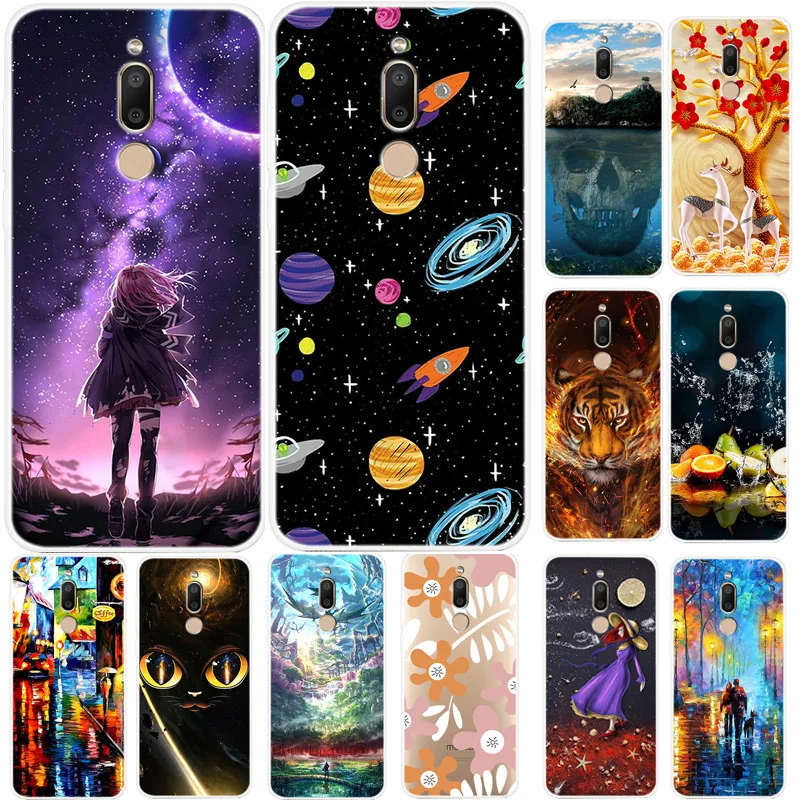 

Soft Silicone Case For Meizu M6T Cases Silicon Painted Cartoon Back Cover For Meizu M 6T M811H M6 T m6t M6 Cover Soft TPU Funda