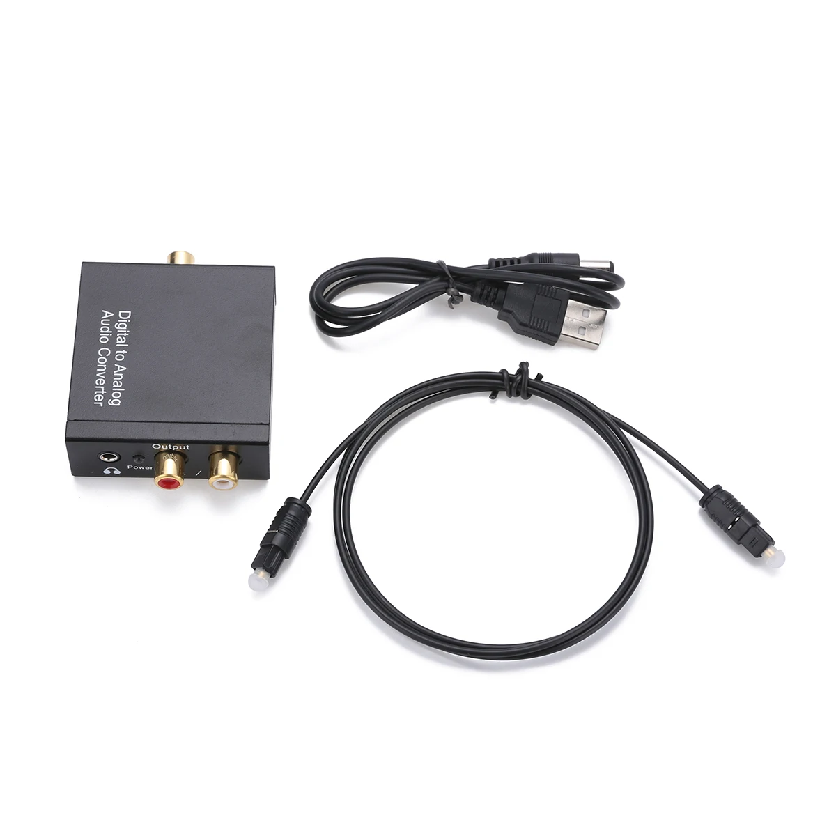New Arrival Optical Coaxial Toslink Digital to Analog Audio Converter Adapter RCA With 3.5mm Jack Kits Mayitr