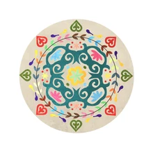 Главная Nordic национальный круглый области ковры богемный спальня гостиная стол диван прикроватный коврик татами компьютерное кресло ванная комна