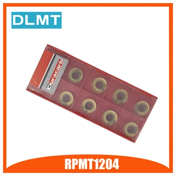 

10Pcs Milling Tools RPMT1204 M-C DP5320 Carbide inserts Cutting Tool