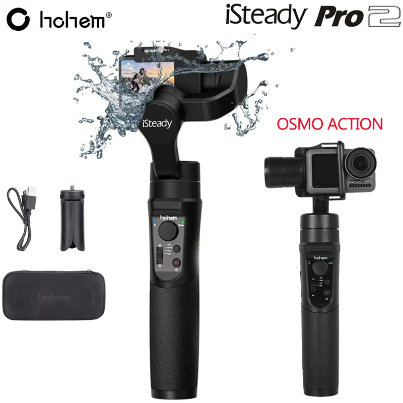 Hohem iSteady Pro 2 3-х позиционный ручной карданный стабилизатор для DJI Osmo Экшн камера GoPro 7 6 экшн-камеры XiaoYi 4K sony RXO Камера PK G6 Эволюция