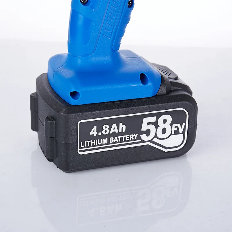 58V rechargeable lithium Battery Electric wrench Impact Socket wrench Auto repair tools Woodworking installation tool drill (5)