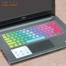 Силиконовая накладка на клавиатуру для ноутбука Dell Xps 15 5510 9570 9550
