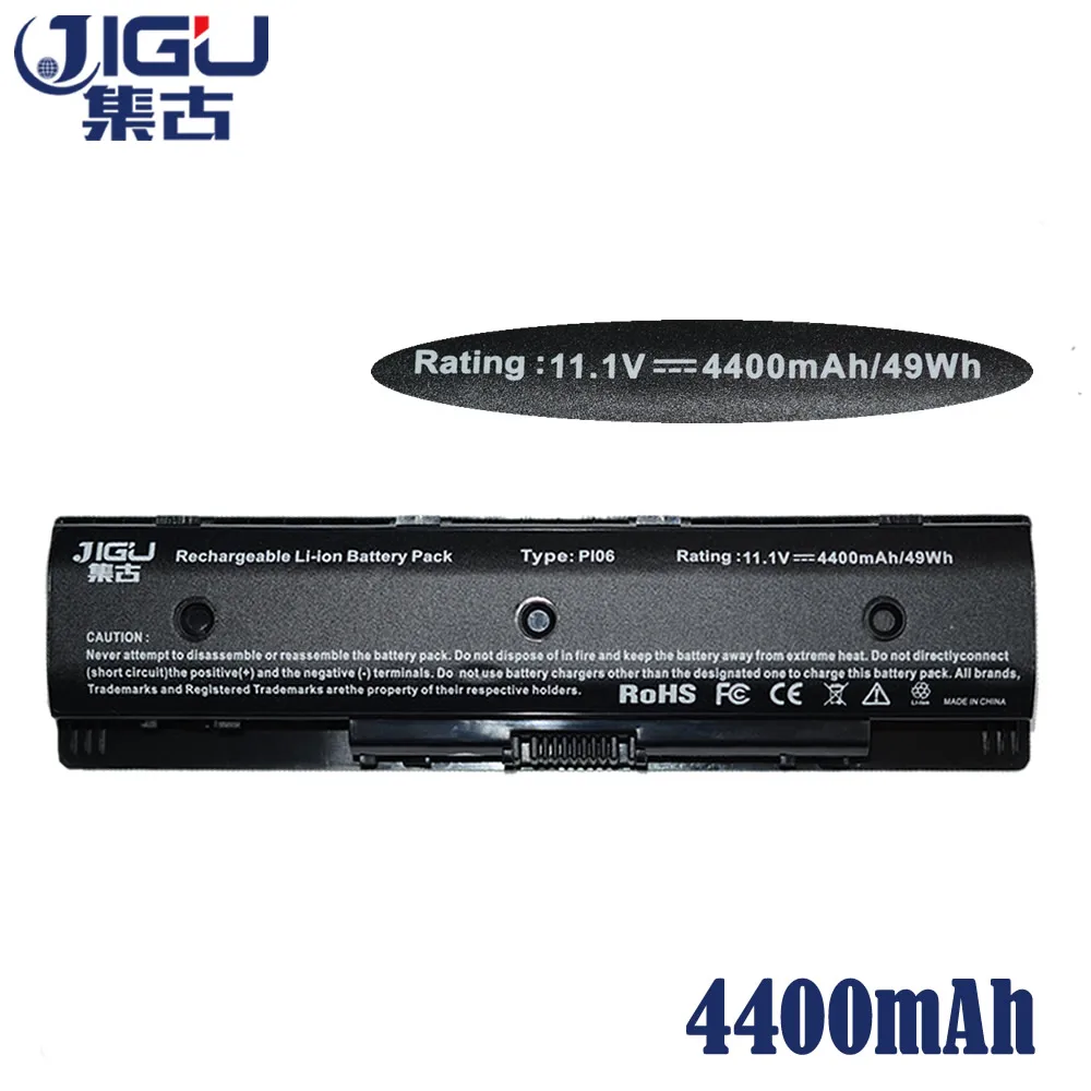 Новый аккумулятор JIGU для ноутбука PI06 PI09 HSTNN UB4N 710416 001 аккумуляторы HP Enyy 14 15 17|battery