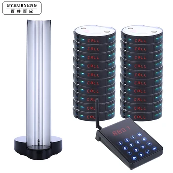 

Waterproof Pager Paging Restaurant Buzzer Vibrating System Table Buzzer Guest Service Pager with CE FCC Certification