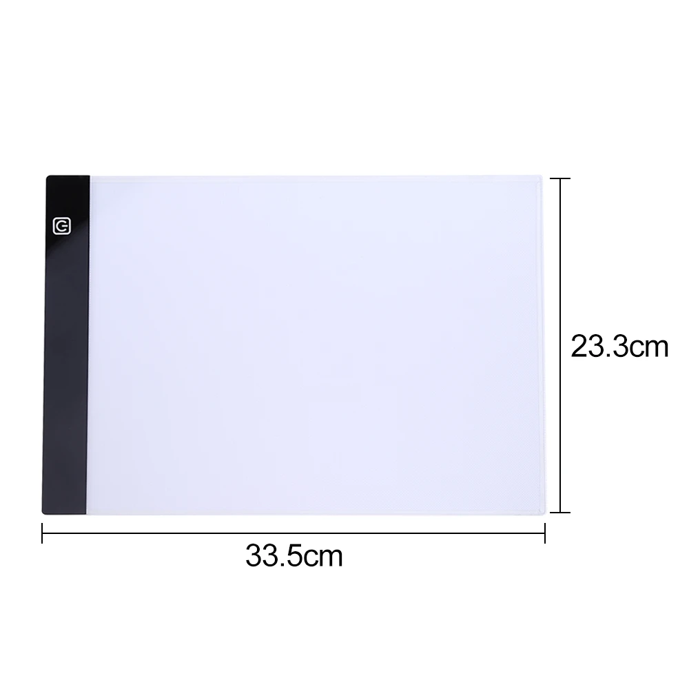 Digital tablets 33.5*23.3cm inch A4 LED thin graphic artist art board template drawing board three-level light box