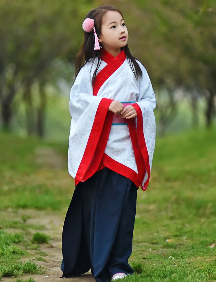 Новое поступление традиционные древней китайской народной Hanfu танцевальные костюмы для девочек династии Тан Классическая платье