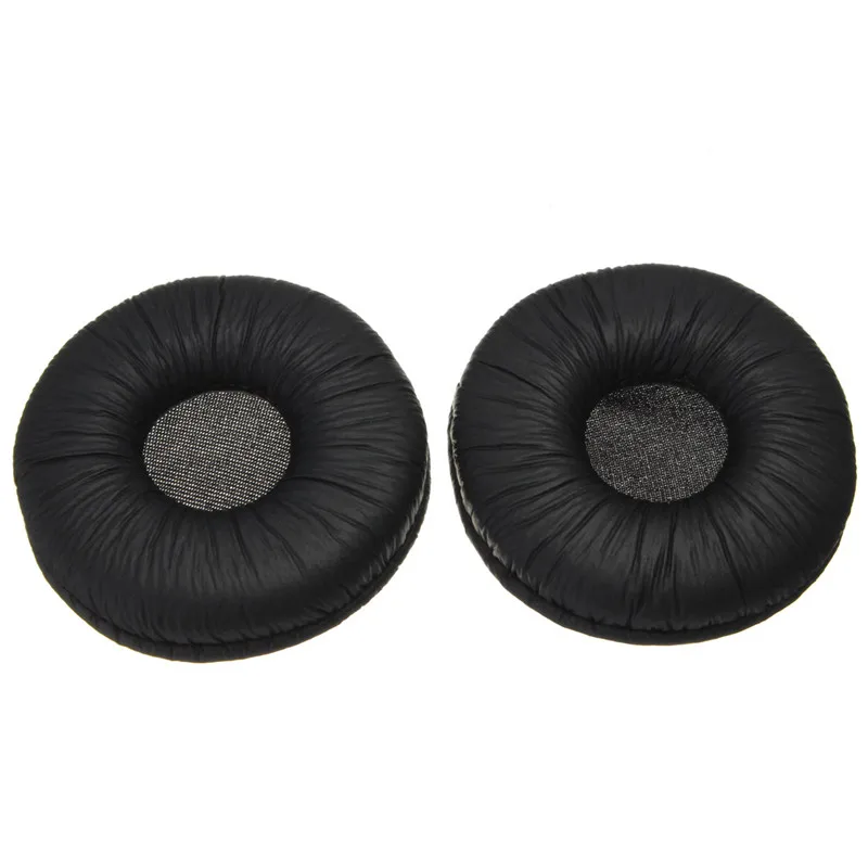 

1 Pair Black Replacement Ear Pads Cushions For Sennheiser HD25 HD25-1 HD25 SP Headphones 66mm x 66mm