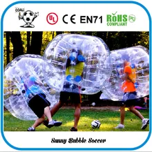 Лучшее качество 1,5 м пузырь футбол, бампер мяч для взрослых, Loopy мяч, 1,0 мм пузырь футбол, Зорб мяч для продажи