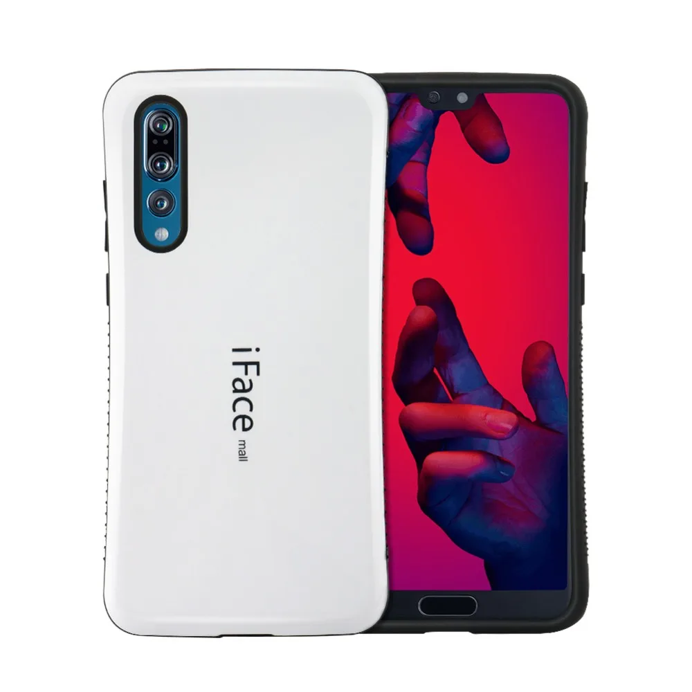 

iFace Mall Heavy Duty Case Shockproof Hard Back Cover Full Protection For Huawei P20 Case Cover P20 Pro Lite Protective Nova3e