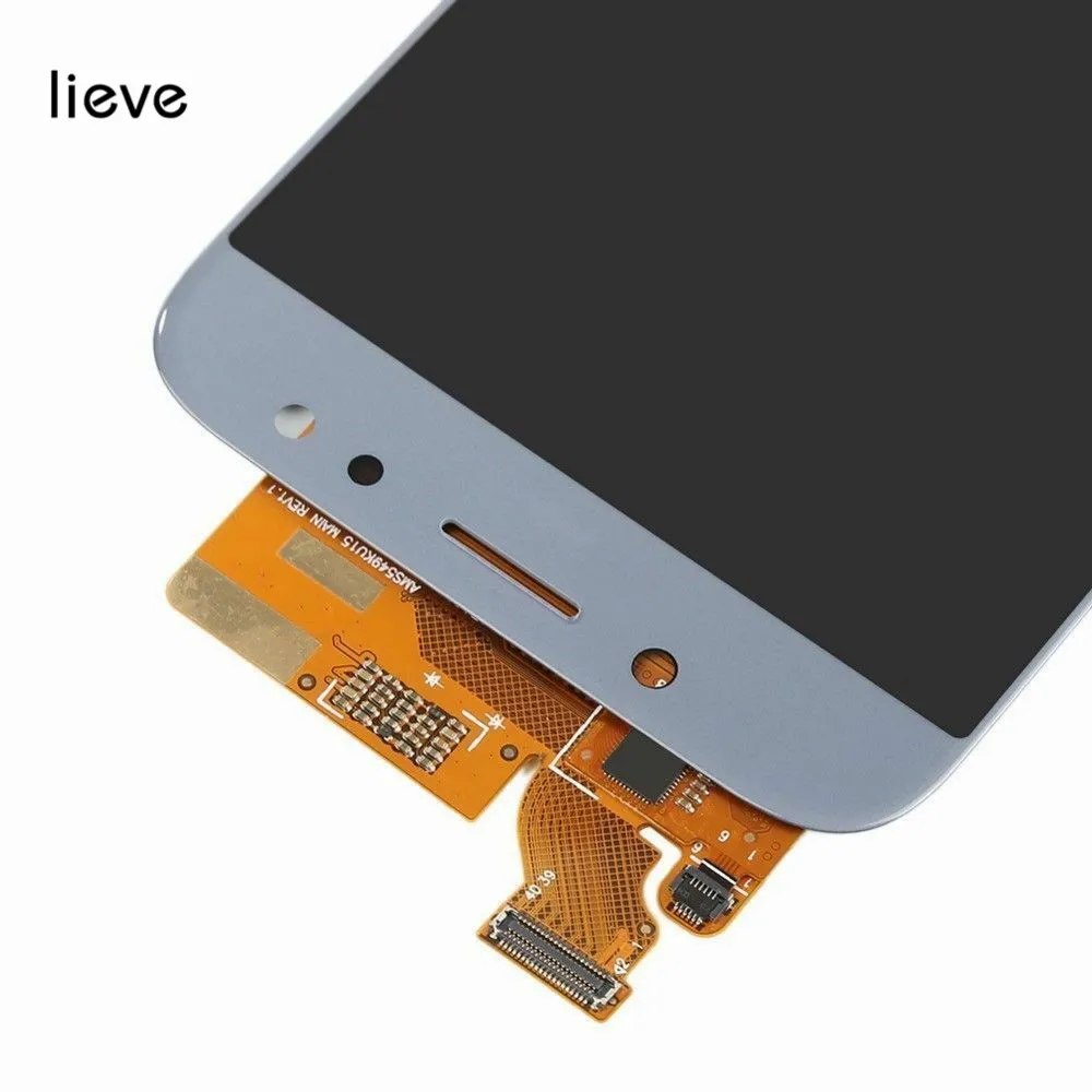 

Adjust Brightness Backlight LCD Touch Screen Digitizer Assembly Replacement for Samsung Galaxy J7 Pro 2017 SM-J730 with Tool Kit