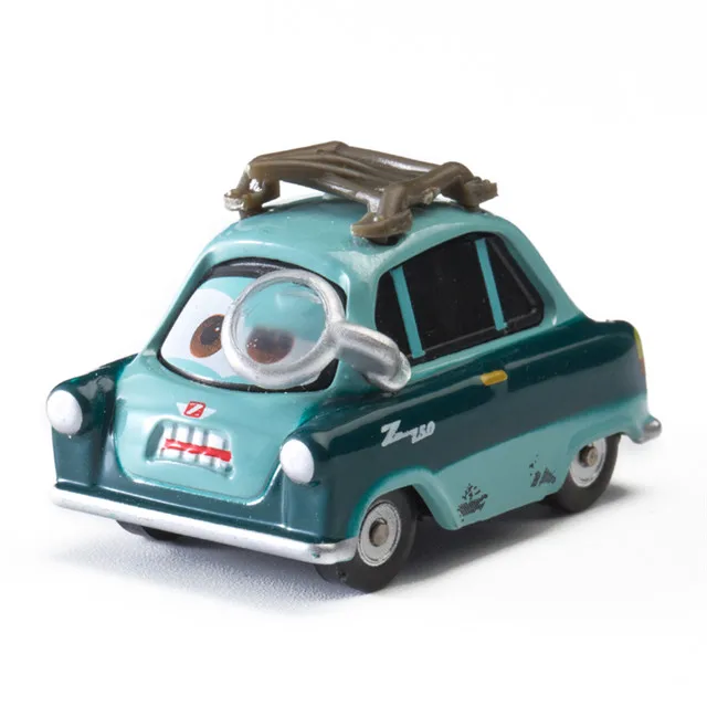 Disney Pixar Cars 3 Flo Cruz Ramirez Lightning McQueen Mater Jackson Storm 1:55 литая металлическая модель из сплава игрушка автомобиль ребенок подарок мальчик - Цвет: Professor Z