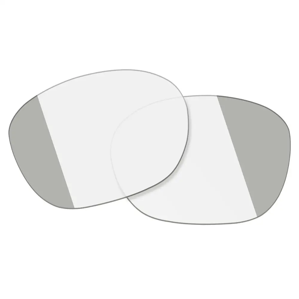 OOWLIT Replacement Lenses of Eclipse Grey Photochromic for-Oakley Garage Rock OO9175 Sunglasses