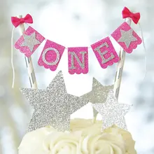 Пользовательское имя номера мерцающие маленькие звезды день рождения smashcake баннеры кекс банбаннеры нулевой день рождения пончик еды выбор