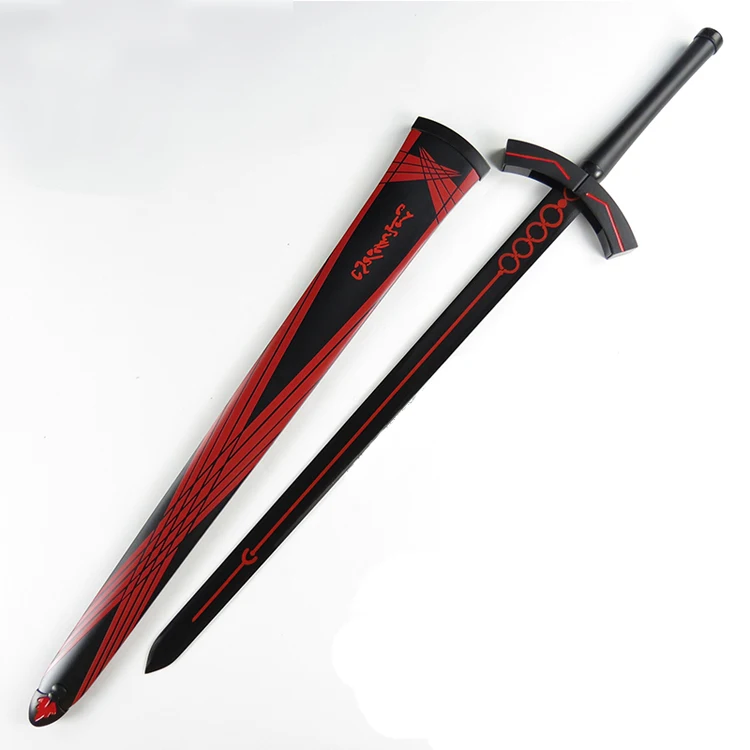 Черный Excalibur fate/stay night sword 114 см коллекция для косплея из углеродистой стали материал домашний декор Аниме Реквизит