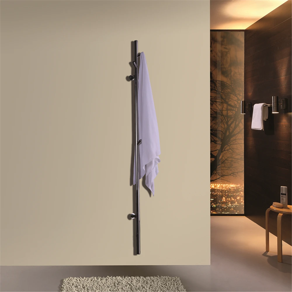 ARE Matt Black single bar Wall Mounted stainless steel 304 Towel Rail