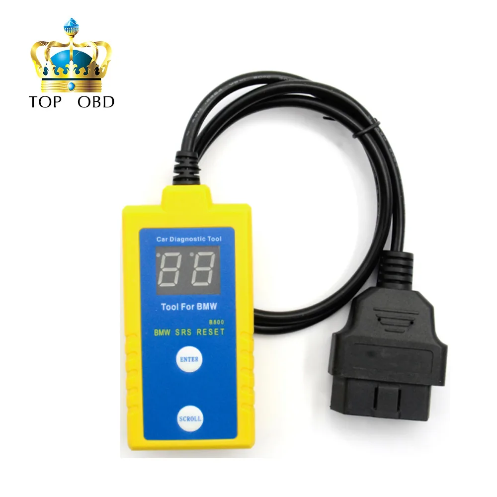 new B800 Airbag SRS Reset Scanner OBD Diagnostic Tool for BMW Car