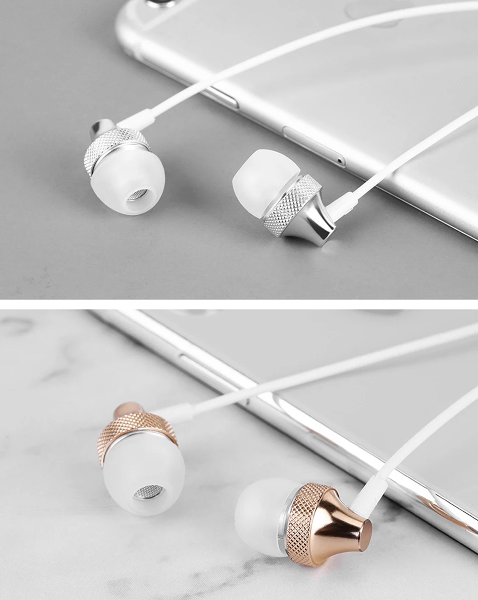 In-Ear Earphone Jack 3.5mm Wired Headphone with Microphone for Phone Computer MP3 Stereo Earbuds Sport Earphones Gaming Headset  (11)