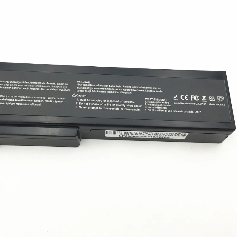 6 ячеек Батарея для Asus A32-N61 A32-M50 A33-M50 N61J N61Ja N61jq N61jv N61 n61vg n61d A32 M50 M51 M60 M70 G51J G50v акумуляторная батарея