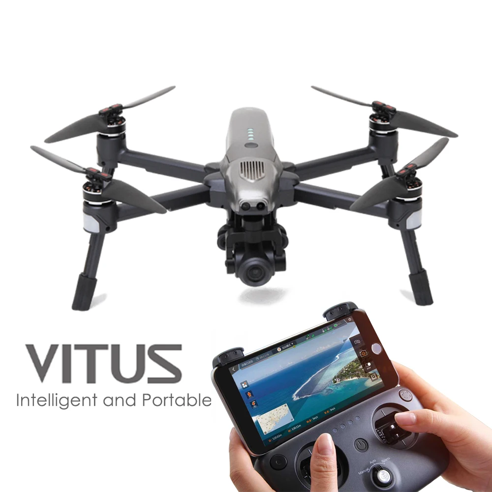 Walkera Vitus 320 5 8G FPV 12MP 3 осевой шарнирный 4K HD камера бесщеточный складной GPS Drone