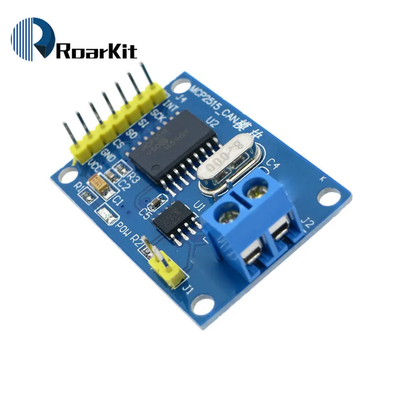 MCP2515 CAN Bus модуль TJA1050 приемник SPI для 51 arduino Diy Kit MCU контроллер рычага|spi module|spi controllerc