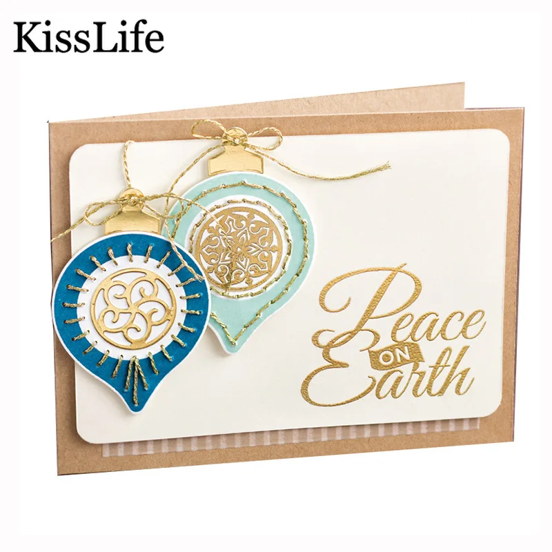 

2019 New Beautiful Christmas Tree Stamps and Dies Kscraft Metal Cutting Dies for Card Making Scrapbooking Christmas Craft Dies