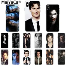 MaiYaCa Дневники вампира Йен сомерхалдер Силиконовый ТПУ чехол для телефона Apple iphone 11 pro 8 7 66S Plus X XS MAX 5S SE XR
