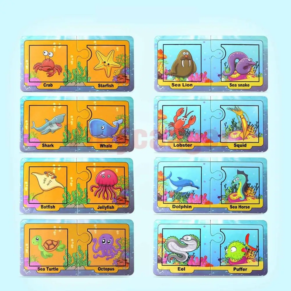 16 шт./компл. морская тема водные карты для рисования с 1 стило перьевое граффити открытки многоразовые живопись игрушки развивающие игрушки для детей - Цвет: 1 set of doodle card
