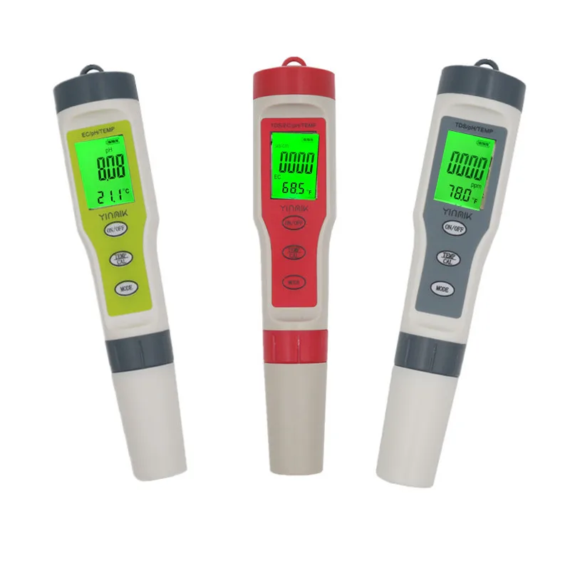 

Portable Pen Digital PH TDS EC Meter Temperature tester Filter Measuring pool aquarium Water High Quality Purity Tester 20%off