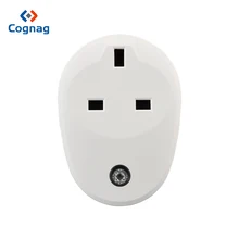 CE 10A UK socket multi pin plug adaptor smart home wifi socket with google home,alexa and IFTTT