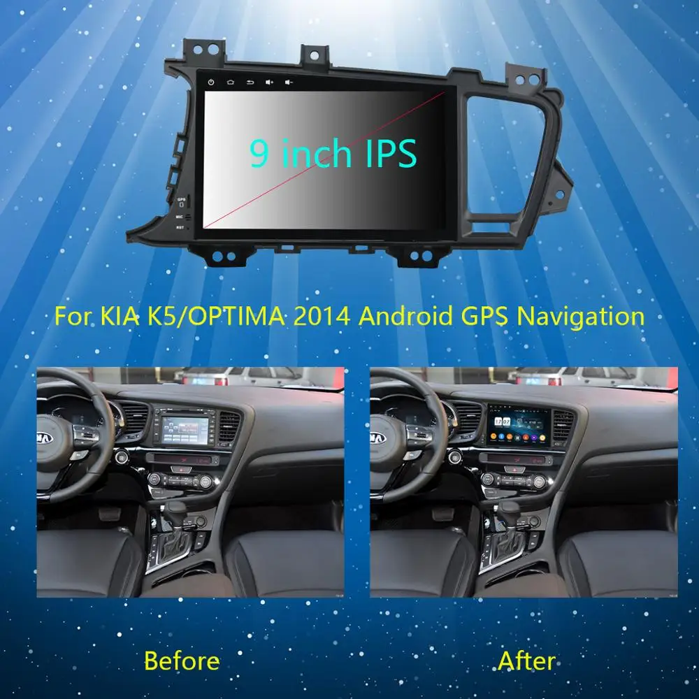 " ips Восьмиядерный 4G ram+ 64G rom Android 9,0 автомобильный dvd-радио GPS для Kia K5 Optima 2011- DSP CarPlay Parrot BT стерео Adas