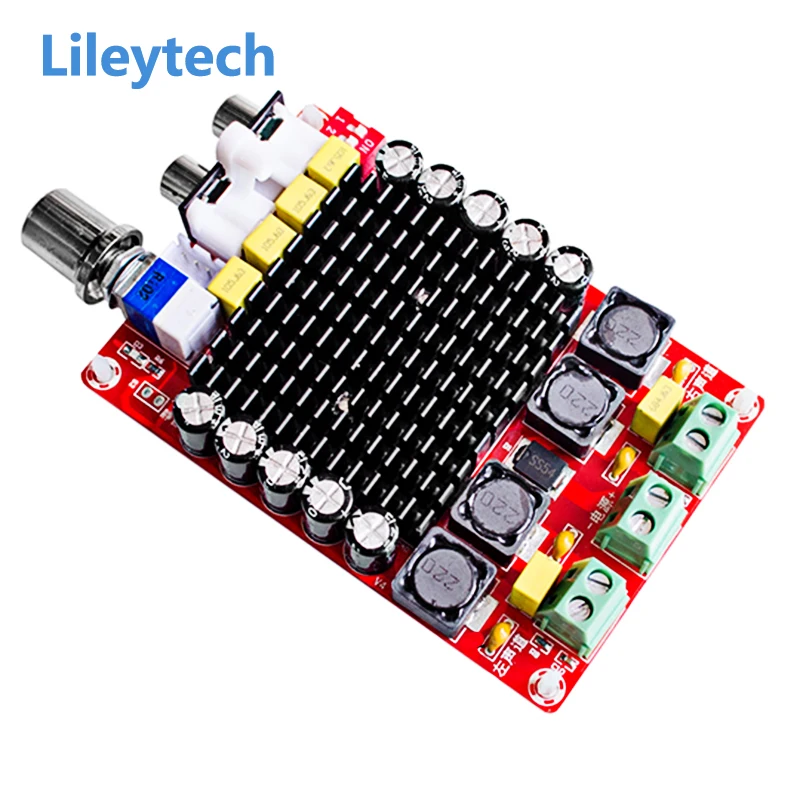 XH M510 TDA7498 High Power Digital Amplifier 2*100W Dual Channel Audio