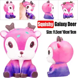 11,5 см Galaxy олень крем Ароматические ремешок Дети игрушка в подарок Squeeze игрушки Симпатичные замедлить рост