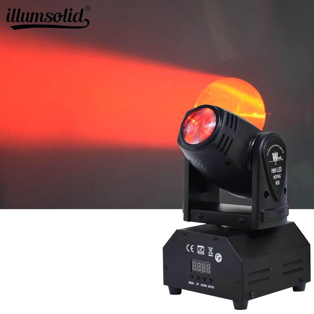 

10W LED Moving Head Light small beam DMX512 control RGBW mixing color dj