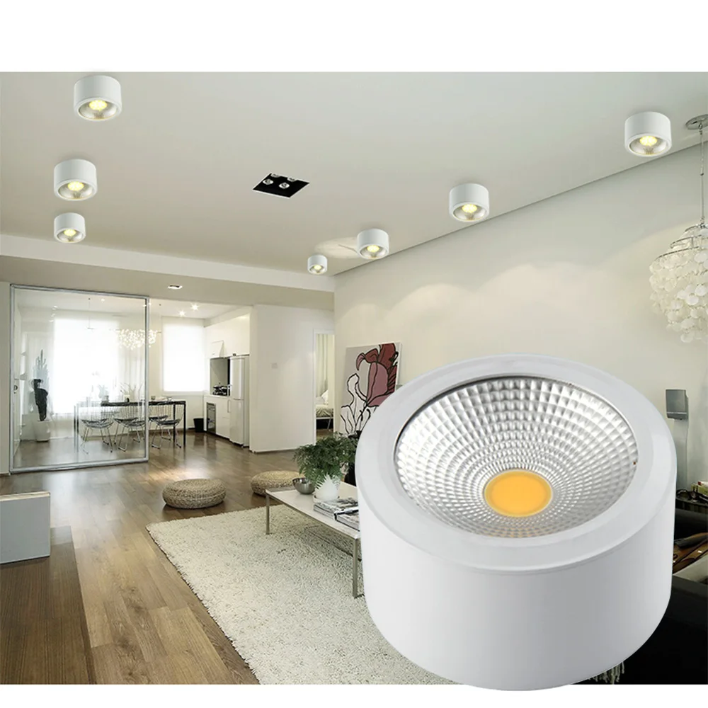Dbf Surface Mounted Led Downlights 3w 5w 7w 12w Dbf Surface Mounted Led Downlights 3w 5w 7w 12w Ceiling Lamp Kitchen Bathroom Cob In From Lights