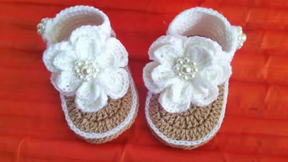 Chaussures De Sandales Pour Bebe 0 3 3 6 6 9 9 12 Mois Pantoufles A Crochet Aliexpress