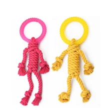 Dog Toys Dog Chews TPR Cotton Rope Knot Grinding Teeth Interactive Toys Pet Accessories For Small edium Dogs Toys For Pet