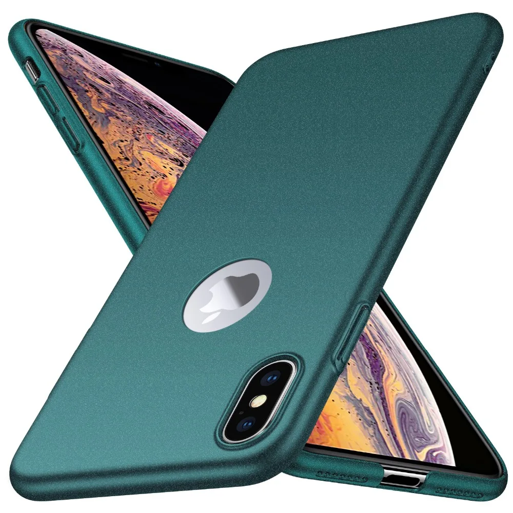 

For iPhone XS Max X XR Case, Ultra-Thin Minimalist Slim Protective Phone Case Back Cover for iPhone 8 7 6s Plus