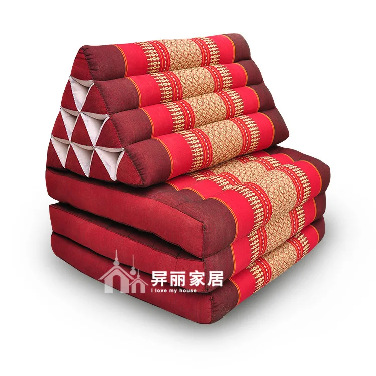 Thai Triangle Cushions Bay Window Mat Tatami Cushion Layer 3 Three