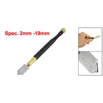

GSFY- Black Nonslip Handle Metal Pencil Oil Feed 2mm-19mm Glass Cutter