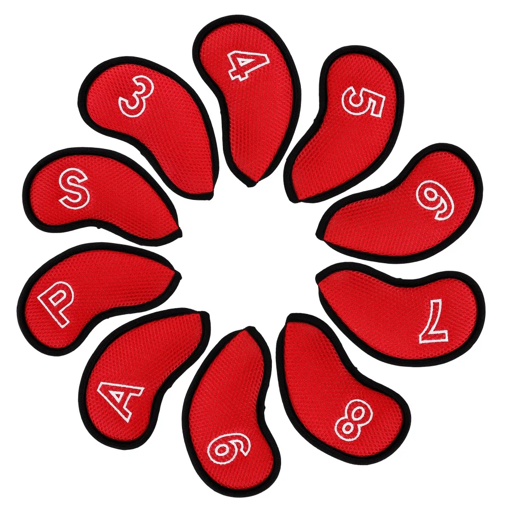 6003434 golf iron cover mesh red (1)