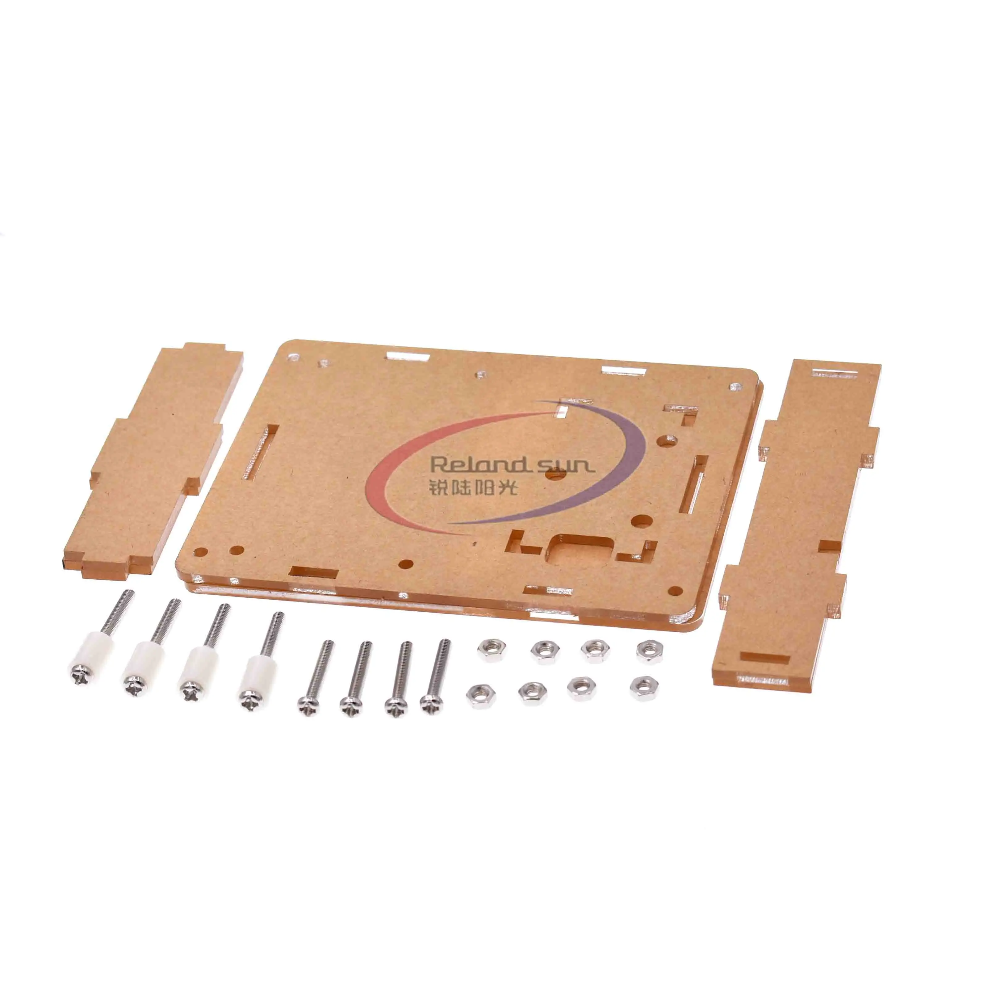 Clear Acrylic Case Shell Housing For LCR-T4 M328 Transistor Tester Capacitance ESR Mega328 | Электронные компоненты и