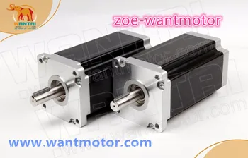 

DE ship!2Pcs Nema42 stepper motor 110BYGH201-001 4200OZ-IN (30N.m) 8A 201mm 23NM 4 wires CE ROHS ISO Metal Embroider Imaging