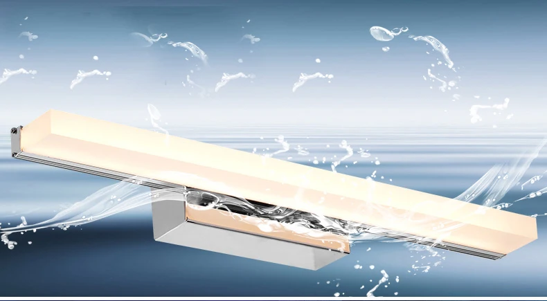 80cm Longer LED Mirror Wall lamp sconce Light Modern Acrylic for Bathroom Cosmetic Waterproof Free Shipping | Лампы и освещение