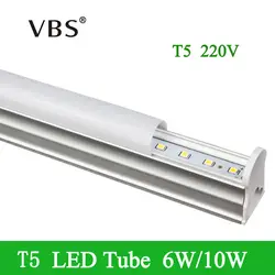 T5 6 Вт 10 Вт светодиодный Light tube 0.3 м 0.6 м флуоресцентный лампада Трубы 24 48 Светодиодный S ac220v-240v bombillas светодиодный выставка шкаф настенный