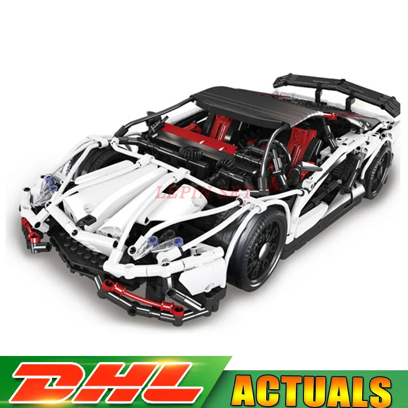

Lepin 23006 MOC Technic The Super Racing Car Set MOC LegoINGLY 3918 Building Blocks Bricks Educational Toys Boy Gifts Model