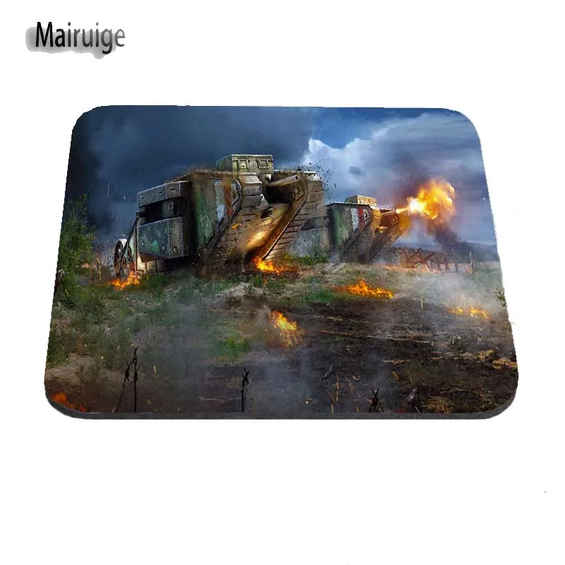 Лидер продаж 2017 прочный резиновый коврик для мыши с роскошным принтом World of Tank